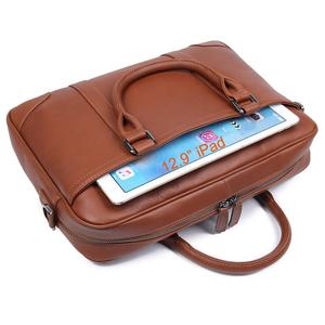 Premium Quality <b>Leather</b> Laptop Bag Business Messenger <b>Briefcase</b> for Office Work and Travel Use Available For Sale - Product Image 4