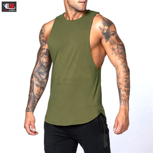 PurePerformance hommes décontracté Gym gilet 100% coton séchage rapide débardeur Logo personnalisé impression tricoté OEM approvisionnement grande taille musculation - Product Image 2