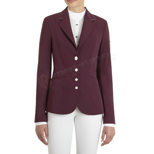 Chaqueta de espectáculo de competición ecuestre Premium, abrigo de competición elegante para mujer para montar a caballo y ropa de montar para mujer, chaqueta, abrigos - Product Image 1