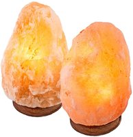 Lampe au sel rose de l'Himalaya du Pakistan Style de fleurs sculptées 1-2kg & 2-3kg pour la décoration de la maison