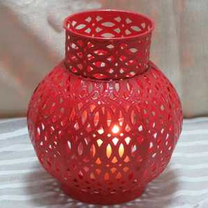 NEW <b>WHITE</b> LACE TABLE CENREPIECE WEDDING DECOR WALL CANDLE <b>LANTERN</b> - Product Image 2