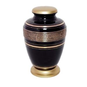 โกศทองเหลืองสำหรับงานศพทำจากโลหะงานหัตถกรรมสำหรับผู้ใหญ่โกศแกะสลักงานศิลปะ - Product Image 1