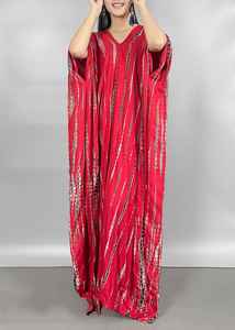 Vestido playero largo bohemio de rayón para mujer, caftán largo para playa, 2022 - Product Image 2