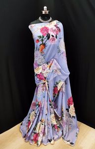 Banarasi เสื้อไหมผ้าแจ็คการ์ดผ้าแจ็คการ์ดสำหรับสตรีใส่ในงานเทศกาลปาร์ตี้ทุกวันผ้าส่าหรีเนื้อผ้านุ่ม - Product Image 5