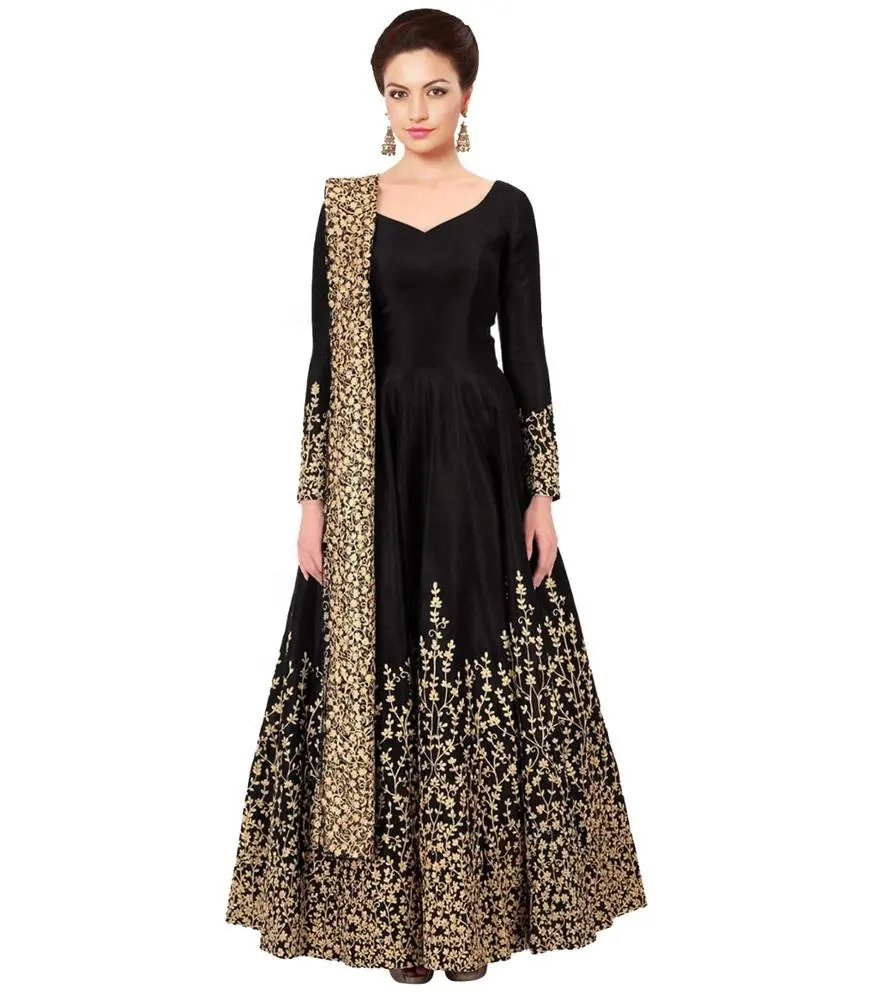 Salwar Suit for Women adulti India e Pakistan lavaggio in lavatrice, lavaggio a secco ultimo Designer Fancy Salwar Suit Support Multi Color 500