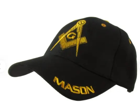 MASON-Gorra de bola masónica ajustable, gorra de béisbol de Golf, masonería, regalo de alta calidad, la mejor joyería masónica al por mayor