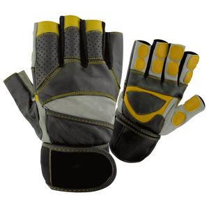 Gants de Fitness en cuir de haute qualité pour l'entraînement Sports antidérapants et haltérophilie en plein air Excellente protection de la paume - Product Image 3