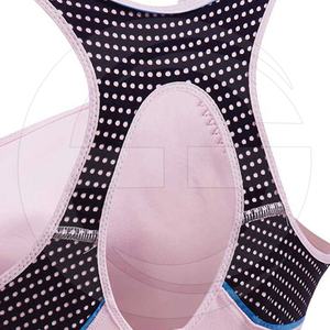 Latest Style Women Custom Logo Print Fitness Yoga Wear Seamless Breathable Yoga <b>Bra</b> - Product Image 6