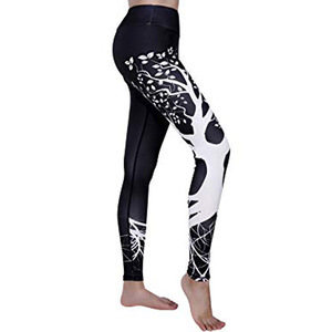 Ladi High Quality Custom Women's Ankle-Length High-Waisted Yoga Pants-Spandex/Polyester Breathable & Quick Dry - Product Image 3