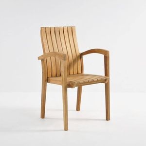 Silla de comedor cómoda para muebles comerciales, hecha de madera maciza - Product Image 1