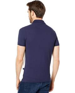 Camisetas de Golf de Manga Corta para Hombre, Tallas Grandes, Antiarrugas, de Felpa Sólida de 200g, con Logotipo Personalizado, 100% Algodón, Alta Calidad - Product Image 3