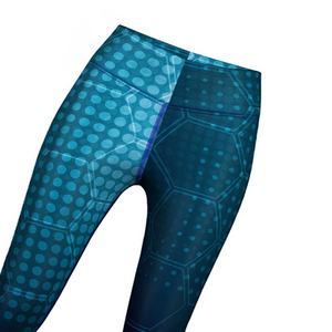 Leggings pour femmes Aw Traders 2020, dernière collection, entièrement sublimés, respirants, antibactériens, résistants aux déchirures, taille haute, OEM - Product Image 5