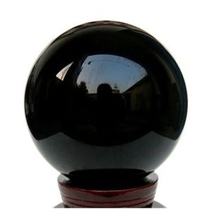 Vente en gros Obsidienne Noire Sphère Boule Amour Style Cristal Quartz Pierre Précieuse Nouvelle Étoile Agate Pierre Semi-Précieuse Artisanat En Ligne Acheter - Product Image 1