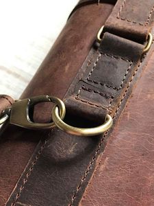 Rollo de cuchillos de cuero grande de 16 bolsillos de calidad Premium, bolsa de Chef de cuero, rollo de herramientas - Product Image 5