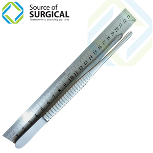 Durante Splinter 200 MM Pinces vétérinaires manuelles en acier inoxydable, ensemble d'instruments certifiés CE Classe I, instruments chirurgicaux de base - Product Image 5