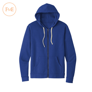 Sudadera con capucha de hombre 100% algodón al por mayor impresión personalizada conjunto en mangas con cordones contrastantes para invierno - Product Image 6