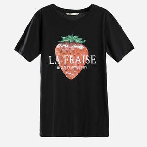 Camisetas de Verano de Alta Calidad para Mujer, Marca OEM, con Logotipo Personalizado y Color a Elección - Product Image 2