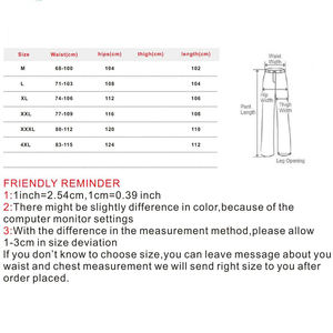 กางเกงขายาวฮิปฮอปผู้ชาย,กางเกงขายาวผู้ชาย2019กางเกงวอร์มสีพื้นมีหลายกระเป๋า - Product Image 6