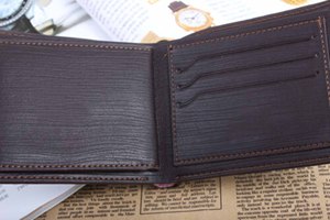 Portefeuille de poche en cuir véritable avec fonction antivol fermeture à glissière broderie et décoration de perles courte longueur - Product Image 4