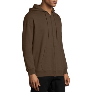 Sweat à capuche 100% coton pour homme, fermeture éclair complète, disponible dans toutes les couleurs, offre spéciale - Product Image 2