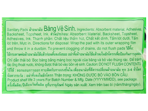 Servilleta sanitaria de algodón con diseño alado desechable ultrafino superabsorbente y transpirable - Product Image 6