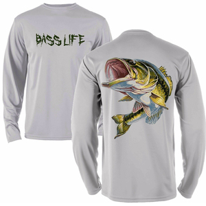 Camisetas de pesca con sublimación para hombre, ropa de pesca de protección, de secado rápido - Product Image 4