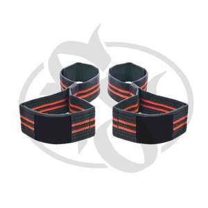 Sangles en coton de récupération de poids, avec rembourrage en néoprène pour la musculation, 2 pièces - Product Image 3