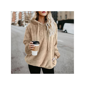 Sudadera con capucha de entrenamiento para mujer, ropa de calle personalizada, fabricante, moda - Product Image 6
