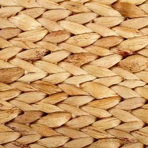 Cesta de Almacenamiento Ecológica de Color Marrón Claro, Hecha de Cuerda de Jacinto de Agua Crudo, Modelo Ms. Lima, MÁS VENDIDO - Product Image 4