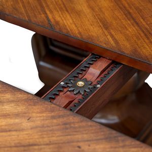 Mesa de comedor Phantom de alta calidad y Hotel, sólida, extensible, de madera, resistente, estilo americano, personalizada para el hogar antiguo - Product Image 4