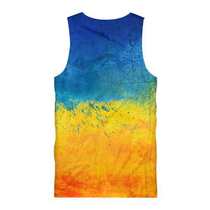 Débardeur sans manches pour hommes Vêtements de sport actifs personnalisés avec sublimation Ourlet grande taille Vêtements de sport de fitness prix de gros - Product Image 2