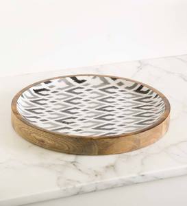 Bandeja de madera de MANGO con nuevo diseño, decoración para Navidad y el hogar - Product Image 2