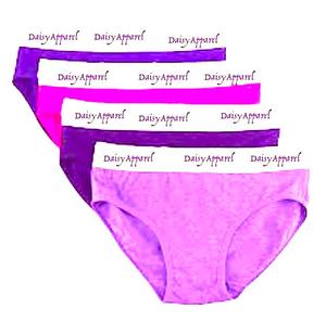 Sous-vêtements avec Logo pour femmes, culotte personnalisée, fabrication en vrac de marguerites, en inde, - Product Image 2