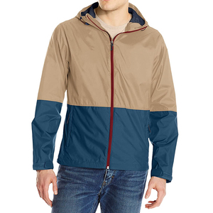 Wholesale Men's Stand Collar Windbreaker Jacket Full Sleeve Windproof <b>Waterproof</b> with Custom Logo Plus Size Breathable <b>Coat</b> - Product Image 3