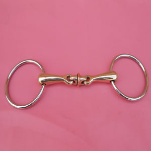 Customizable Sizes High Quality Brass Mouth Stainless Steel Ring Horse Bit Product - Product Image 2