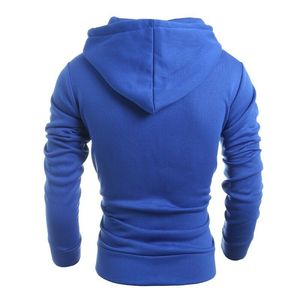 OEM Hoodie ผู้ผลิตผ้าฝ้าย100% เทอร์รี่ฝรั่งเศสผู้ชาย3D โลโก้ที่กำหนดเองพัฟพิมพ์ซิปขึ้น Hoodie - Product Image 6