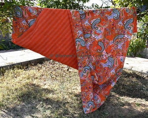 ผู้ผลิตและผู้ค้าส่งเย็บปะติดปะต่อกันย้อนกลับKanthaผ้าห่ม - Product Image 2