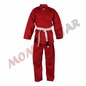 Uniforme d'arts martiaux unisexe de haute qualité Moman Star pour le karaté et le BJJ, 100% coton, couleur/logo/logos d'équipe personnalisés, transfert thermique - Product Image 4