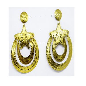 Pendientes de acero inoxidable Shily, muy vendidos, con baño de oro y titanio, estilo vintage, joyería de estilo largo. - Product Image 3