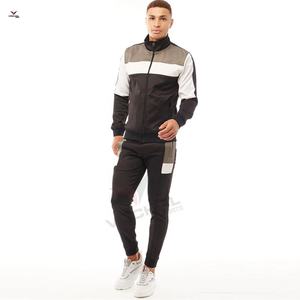 Tracksuit ชุดออกกำลังกายสำหรับผู้ชาย,ชุดวอร์มสำหรับเข้ายิมทำจากโพลีเอสเตอร์ - Product Image 1