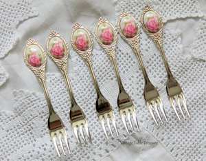 Stainless Steel Eco-Friendly <b>Fork</b> Set Flatware Utensils Restaurant Hotel Customized Color Gold Handle Cutlery Kitchen - Product Image 3