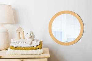 Birch Plywood Handcrafted Wall <b>Mirror</b> - Product Image 1