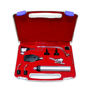 Set de Diagnóstico ENT |   Otoscopio-Oftalmoscopio de Acero Inoxidable, Instrumentos Quirúrgicos para Hospitales y Clínicas - Product Image 2