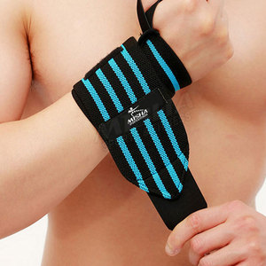 Bodybuilding Pull UP <b>Weight</b> Lifting Power Gym <b>Wrist</b> Supports Assist Straps <b>Wrist</b> Straps <b>Wrist</b> Wrap - Product Image 2