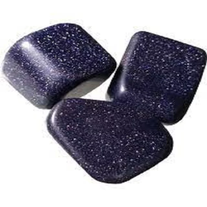 Pierre d'or bleue en gros, pierre de guérison naturelle, pierre précieuse bleue en pierre d'or pour reiki - Product Image 2