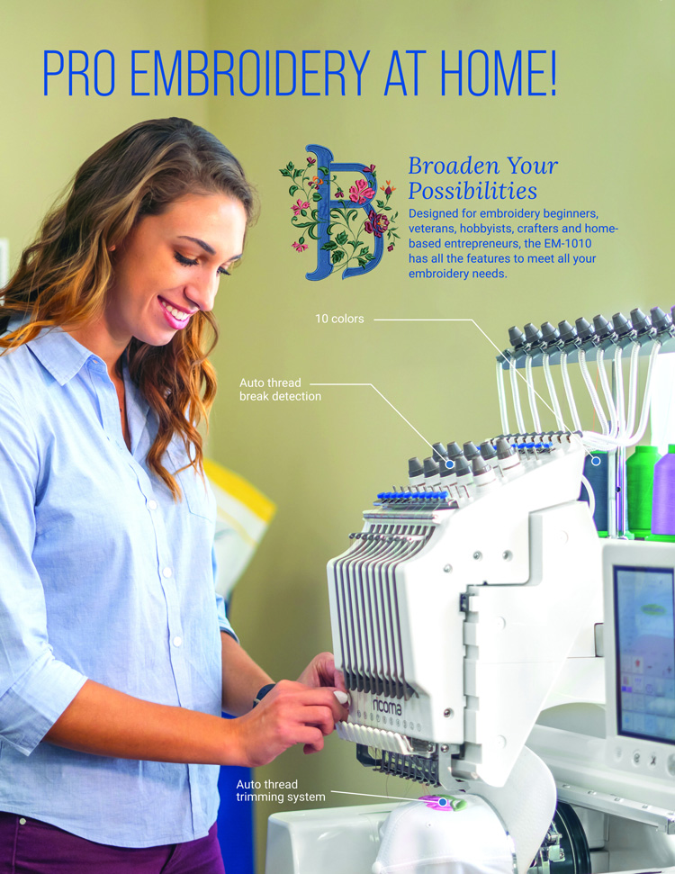 10 Needles Embroidery Machine From Buy Embroidery Machine