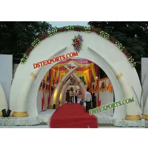 Elefante de casamento indiano, decoração do porta-malas de casamento, pilares de elefante, decoração