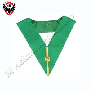 Polyester uni déshabillé col provincial filigrane ruban artisanat manchette - Product Image 5