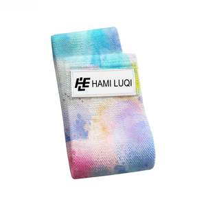 Wholesale nice quality stretching resistance bands,hip and <b>leg</b> training booty bands Custom Logo Resistance Bands 3 Set - Product Image 4