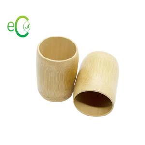 Top vendeur 2024 tasse en bambou avec paille bambou de haute qualité biodégradable et réutilisable utilisation de camping origine vietnamienne maison et café - Product Image 4
